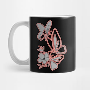 pretty butterfly digital art Mug